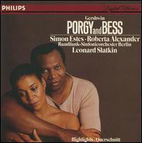 GERSHWIN ESTES ALEXANDER-PORGY AND BESS CD VG