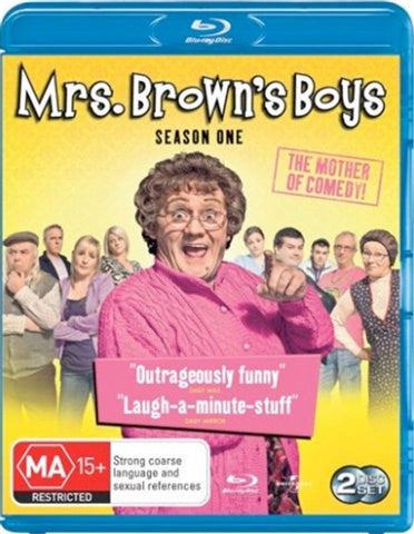 MRS BROWN'S BOYS SERIES ONE 2BLURAY VG