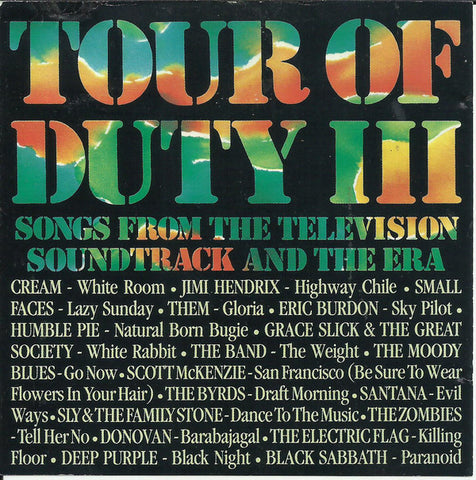 TOUR OF DUTY III- VARIOUS ARTISTS CD VG