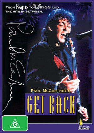 MCCARTNEY PAUL-GET BACK DVD VG+