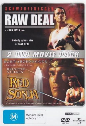 RAW DEAL-REGION 1 DVD NM