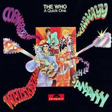WHO THE-A QUICK ONE MONO LP EX COVER VG