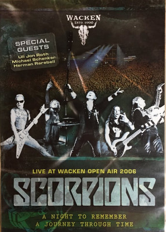 SCORPIONS-LIVE AT WACKEN OPEN AIR 2006 DVD *NEW*