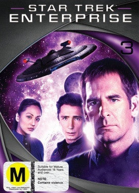 STAR TREK ENTERPRISE SEASON 3 7DVD VG