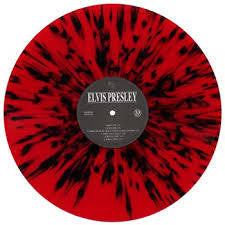 PRESLEY ELVIS-ELVIS COLOURED VINYL LP VG+ COVER EX