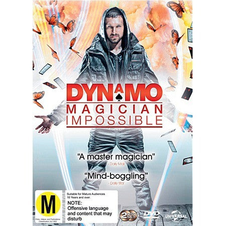 DYNAMO MAGICIAN IMPOSSIBLE SEASON ONE 2DVD VG