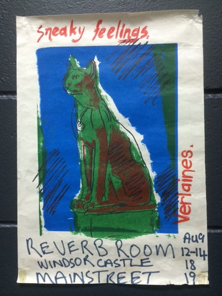 SNEAKY FEELINGS & VERLAINES-ORIGINAL TOUR POSTER