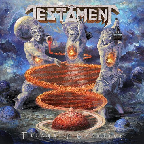 TESTAMENT-TITANS OF CREATION ORANGE VINYL 2LP *NEW*