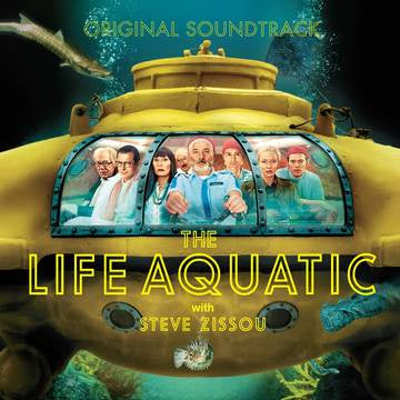 LIFE AQUATIC WITH STEVE ZISSOU OST-VARIOUS ARTISTS BLUE VINYL 2LP *NEW*