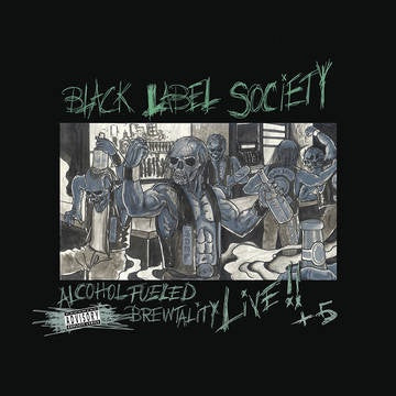 BLACK LABEL SOCIETY-ALCOHOL FUELED BREWTALITY LIVE! SPLATTER VINYL 2LP *NEW*