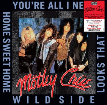 MOTLEY CRUE-GIRLS GIRLS GIRLS TOUR EP RED VINYL 10" *NEW*