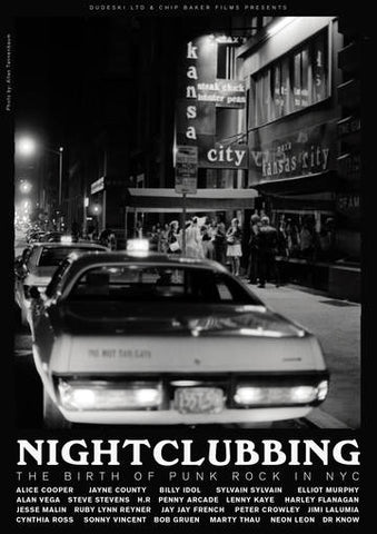 NIGHTCLUBBING-THE BIRTH OF PUNK ROCK IN NYC DVD+CD *NEW*