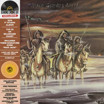 BAKER GURVITZ ARMY THE-THE BAKER GURVITZ ARMY YELLOW/ ORANGE VINYL LP *NEW*