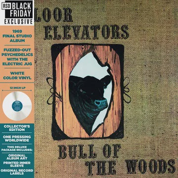 13TH FLOOR ELEVATORS-BULL OF THE WOODS WHITE VINYL LP *NEW*