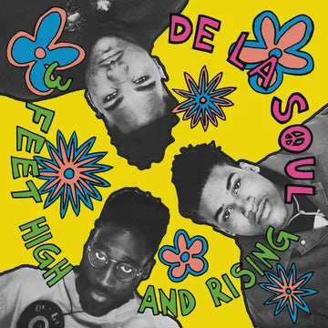 DE LA SOUL-3 FEET HIGH AND RISING SPLATTER VINYL 12X7" BOX SET *NEW*