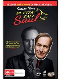 BETTER CALL SAUL SEASON 4 3DVD VG
