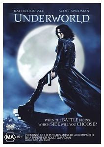 UNDERWORLD DVD VG+