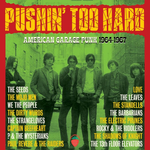 PUSHIN TOO HARD-AMERICAN GARAGE PUNK 1964-67 3CD *NEW*