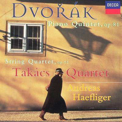 DVORAK-PIANO QUINTET+STRING QUARTET CD VG
