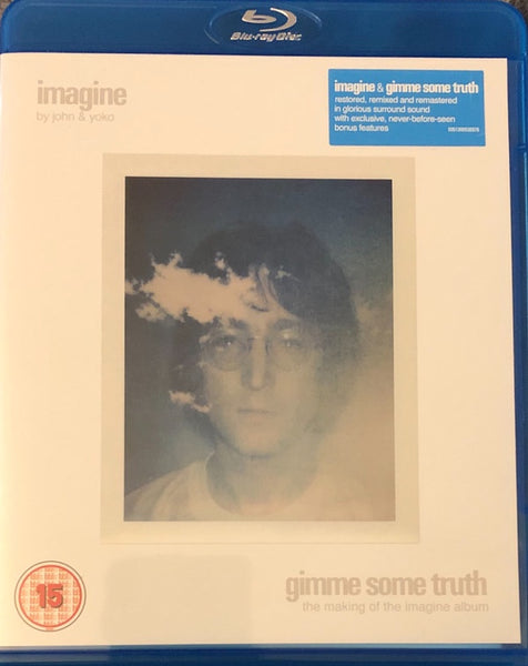 LENNON JOHN & YOKO ONO-IMAGINE GIMME SOME TRUTH BLURAY VG+