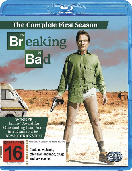BREAKING BAD SEASON 1 R16 2BLURAY VG