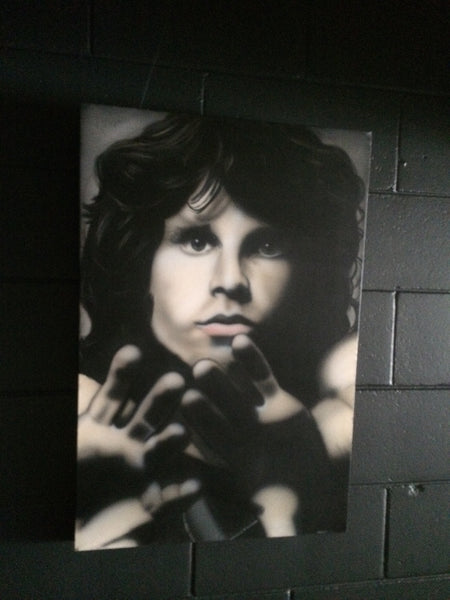 MORRISON JIM-AIRBRUSHED PORTRAIT