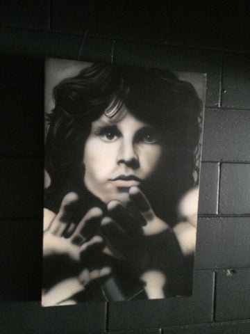 MORRISON JIM-AIRBRUSHED PORTRAIT