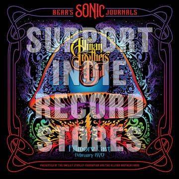 ALLMAN BROTHERS BAND-BEAR'S SONIC JOURNALS: FILLMORE EAST, FEBRUARY 1970 2LP *NEW*
