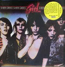 GIRL-SHEER GREED LP NM COVER VG