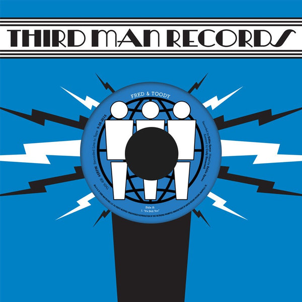 FRED & TOODY OF DEAD MOON-LIVE AT THIRD MAN RECORDS 7'' *NEW*