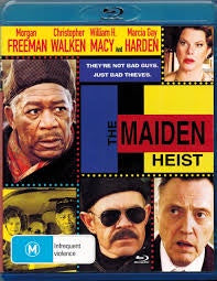 THE MAIDEN HEIST BLURAY VG