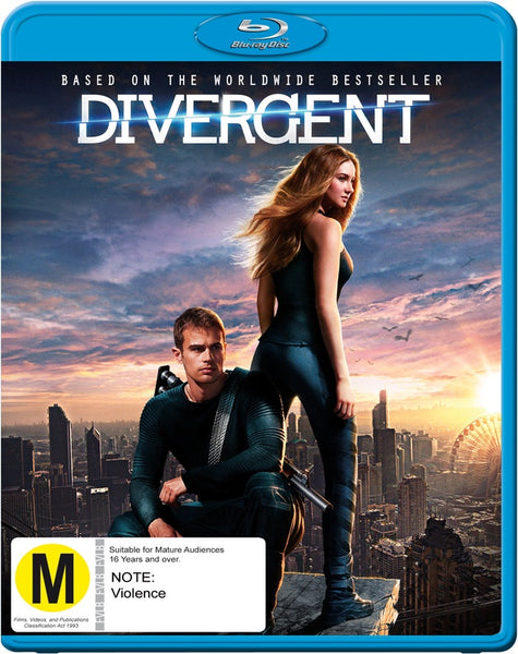 DIVERGENT BLURAY NM
