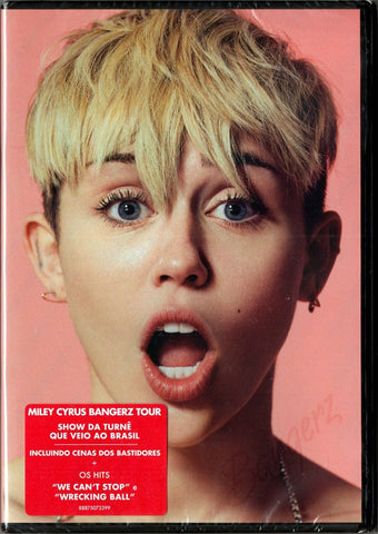 CYRUS MILEY-BANGERZ TOUR DVD VG