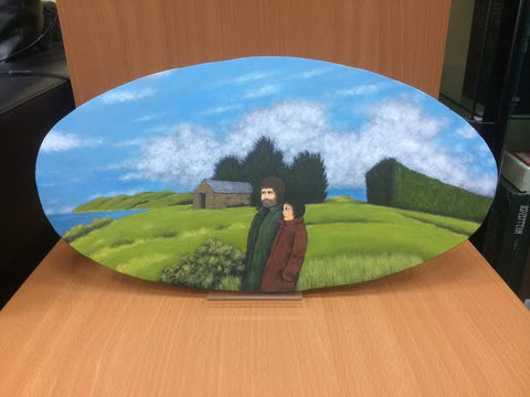 SCOTT ROBERT 'COUPLE ON THE COAST' ORIGINAL ARTWORK *NEW*