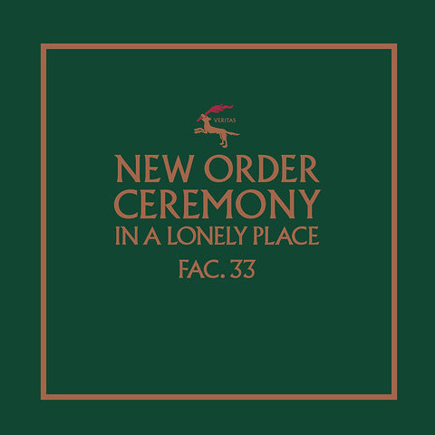 NEW ORDER-CEREMONY 12" VG+ COVER VG