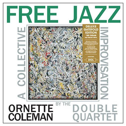COLEMAN ORNETTE DOUBLE QUARTET-FREE JAZZ BLUE VINYL LP *NEW*