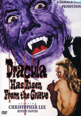 DRACULA HAS RISEN FROM THE GRAVE DVD VG+