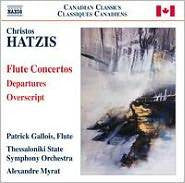 HATZIS CHRISTOS-FLUTE CONCERTOS CD *NEW*