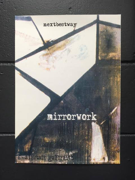 ALASTAIR GALBRAITH ALBUM PROMO POSTER MIRRORWORK