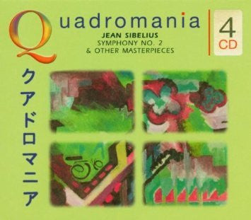 SIBELIUS JEAN-SYMPHONY NO 2 AND OTHER MASTERPIECES 4CD VG
