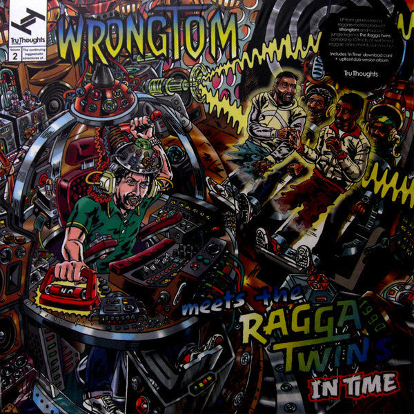 WRONGTOM MEETS THE RAGGA TWINS-IN TIME LP *NEW*