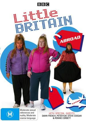 LITTLE BRITAIN ABROAD DVD VG