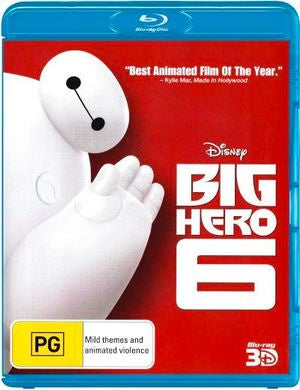 BIG HERO 6 BLURAY VG+