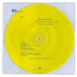 CALE JOHN AND FRIENDS-LIVE IN NEW YORK 1976 YELLOW VINYL LP *NEW*