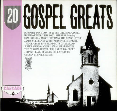 20 GOSPEL GREATS-VARIOUS ARTISTS CD VG