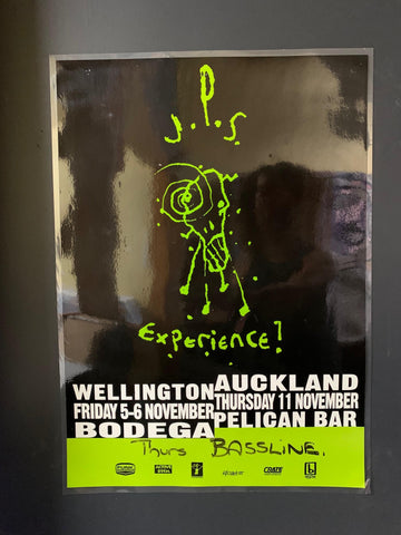 J.P.S.EXPERIENCE-BODEGA PELICAN LAMINATED ORIGINAL  GIG POSTER