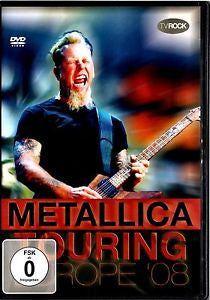 METALLICA-TOURING EUROPE 08 DVD VG+