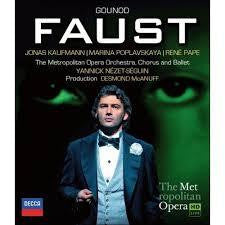 GOUNOD-FAUST *NEW* BLURAY MET OPERA JONAS KAUFMANN