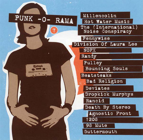 PUNK-O-RAMA 7-VARIOUS ARTISTS CD VG