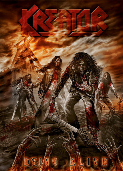 KREATOR-DYING ALIVE DVD 2CD VG